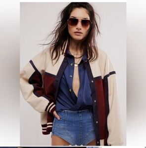 Free People We The Free "Keep It Brief" Micro Denim Shorts Size 30